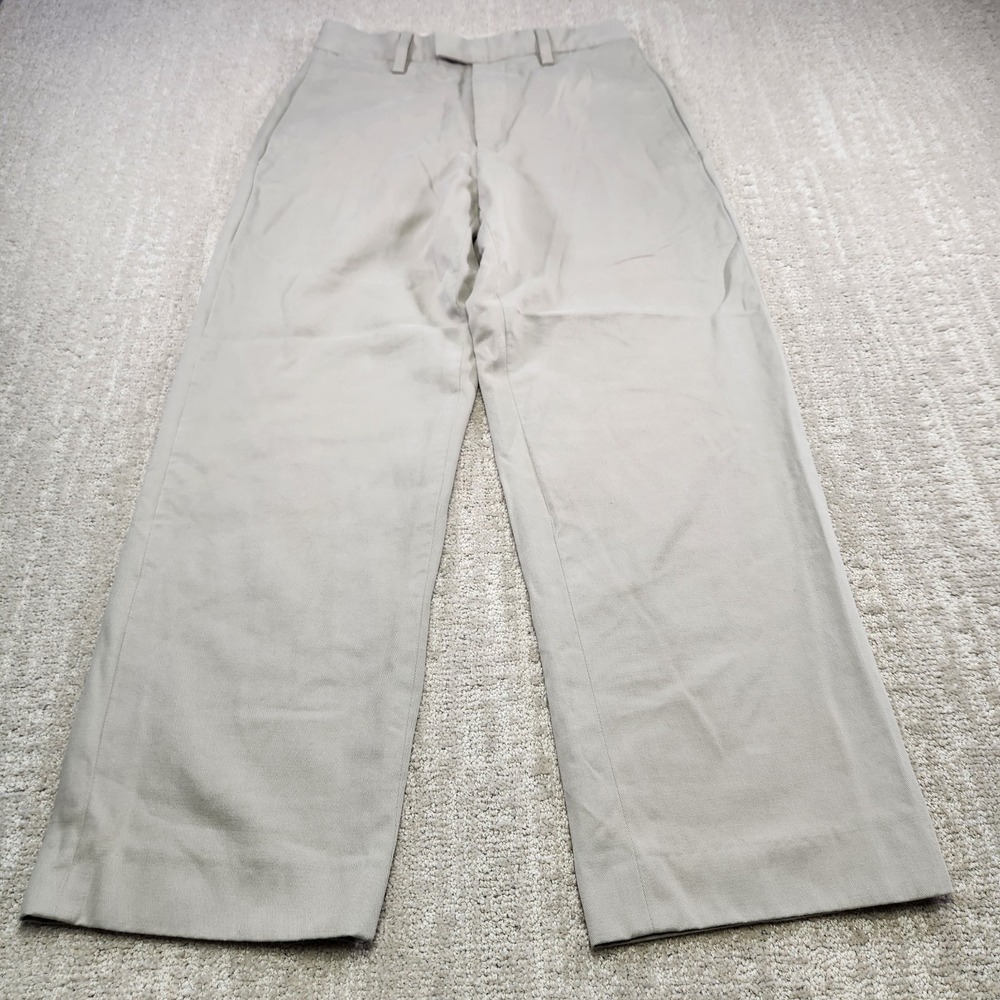 Vintage Banana Republic Pants Men 28x28 READ Wool Cotton High Rise Trouser Flowy
